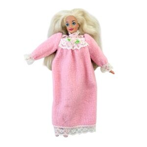 Vintage 1993 Mattel Bedtime Barbie